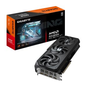 (LS) Gigabyte Radeon™ RX 9070 XT GAMING OC 16G, 20 Gbps, GDDR6, 256 bit, PCI-E 5.0, PSU 850W, 8 pin*3, DisplayPort 2.1a *2 HDMI 2.1b *2