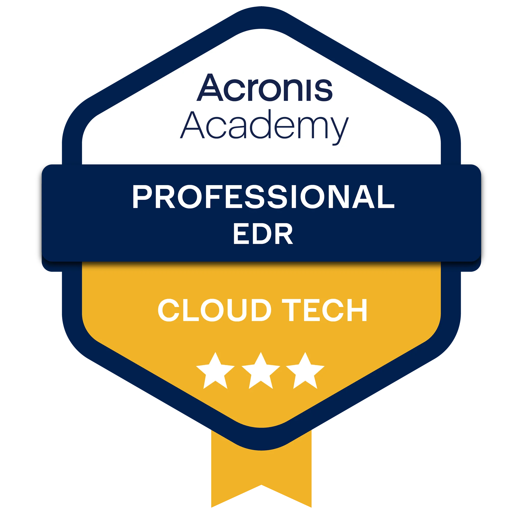 Acronis Professional EDR Badge
