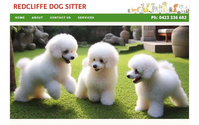Redcliffe Dog Sitter website